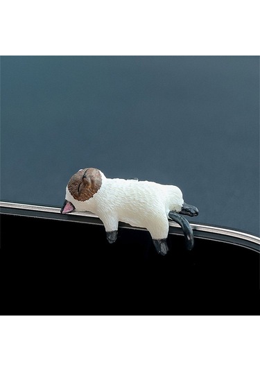 Samdoo Renkli Simülasyon Kedi Mini Figür - Araç İç Ekran Dekorasyonu