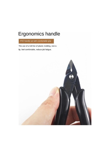 Xurunkeji 170 Pense Elektronik Kesme Pensesi Eğik Uçlu Pense