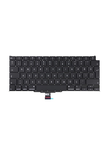 Apple Uyumlu MacBook Air 13" 2020 A2179 Klavyekeyboard Tr Q Büyük Enter