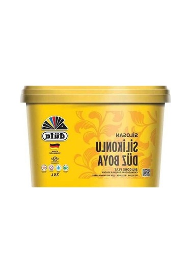 Ganzhoushop Silikonlu L Düz Duvar Düfa Dış Cephe Boyası 7.5 Fi - Yüksek Kaliteli Su Geçirmez Ve Dayanıklı 7.5 L