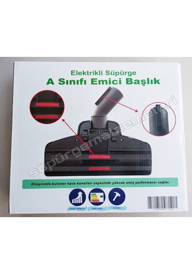 Siemens Vs 06G 2530 Kutulu Emici Başlık Yer Fırçası