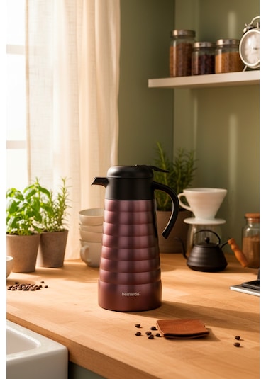 Bernardo Nora 2 Litre Çelik Termos Rose Rose Gold