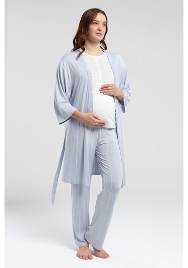 Pierre Cardin Kadın Beyaz 3'lü Pijama Takımı 5274-47982