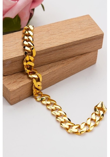 22 Ayar Altın Döküm Gurmet Kadın Bileklik Lkblk1209 Sarı Altın