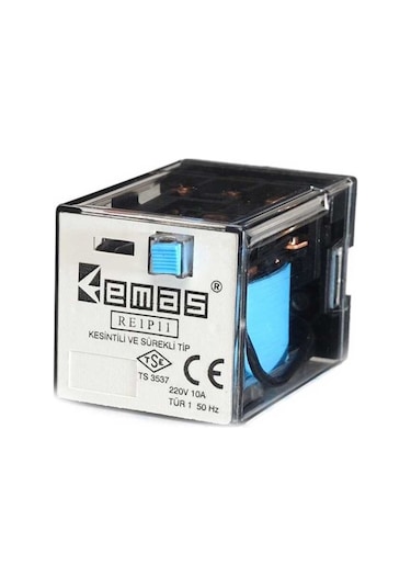 Emas Re1p11dc110 Re1 110vdc 3 Kontak 3 Kontak 11 Pin Endüstriyel Röle