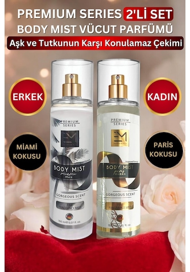 Em Amanos Beauty Miami + Paris Vücut Spreyi 2 x 150 ML