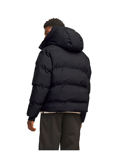 Jack & Jones 12261971 Erkek  Siyah Mont & Kaban