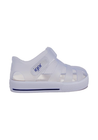 Igor S10171 Star Beyaz Ortopedik Günlük Kız Çocuk Sandalet Beyaz