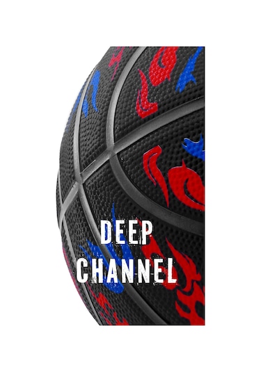 Telvesse Tb500 Buzzers Basketbol Topu Grafiti Kauçuk Dayanıklı Deep Channel Kabartmalı No:7