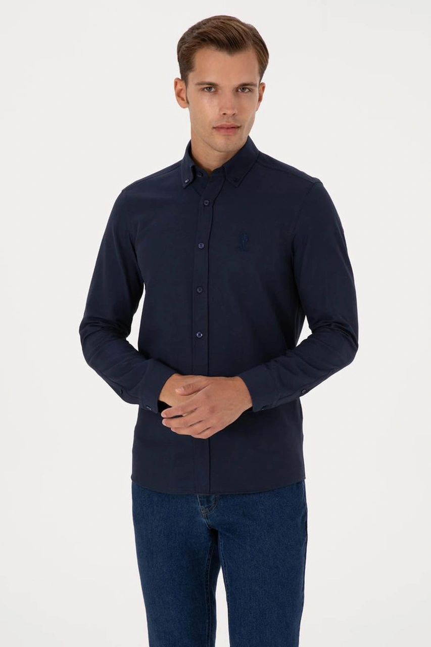 U.s. Polo Assn. Nova025k Lacivert Erkek Gömlek 2225592 Lacivert