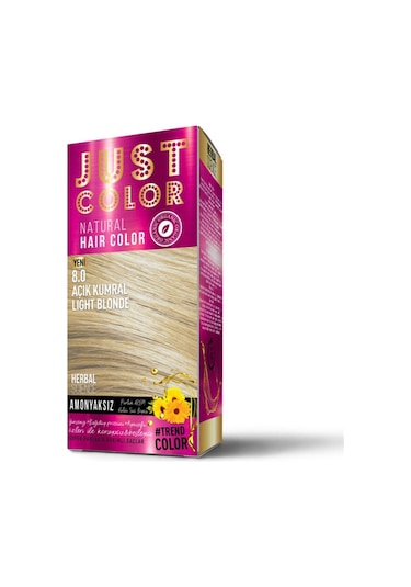 Herbal Scıence Organik Amonyaksız Saç Boyası Açık Kumral 8.0