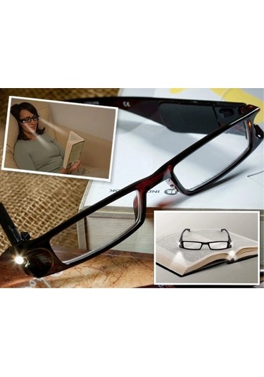 Led Işıklı Gözlük Kahverengi