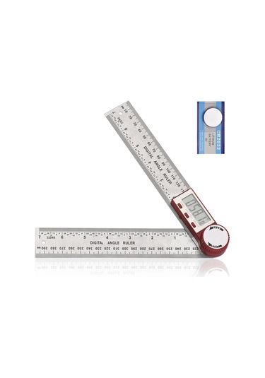 Ccgloball Bulucu Cetvel 7 Inç/200mm Paslanmaz Çelik