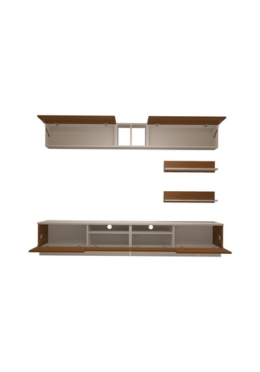 Decoraktiv Trendstyle 5220 Slm Tv Ünitesi Tv Sehpası Beyaz - Ceviz