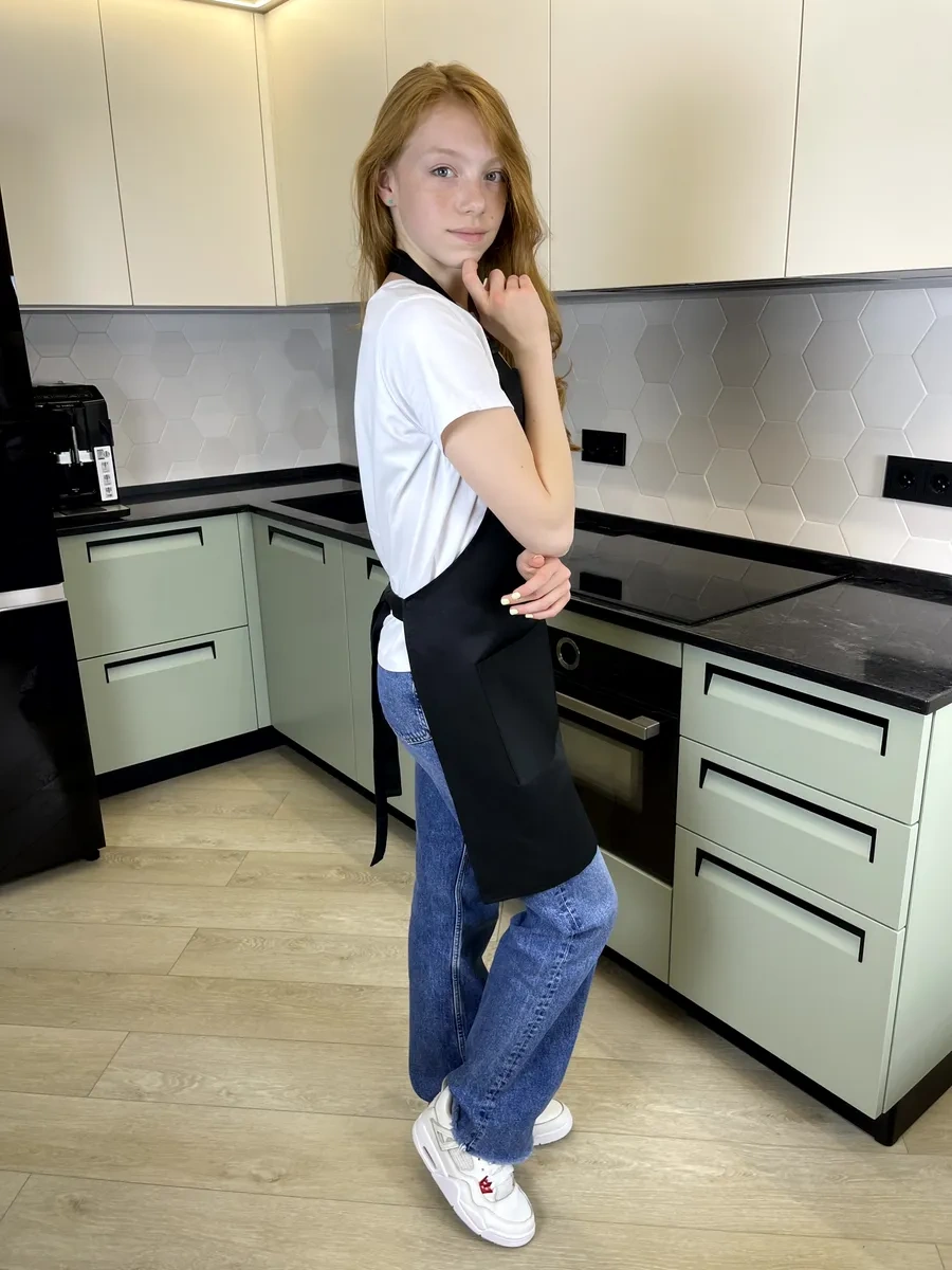 Levına Siyah Mutfak Önlüğü Worker 61215361 Siyah