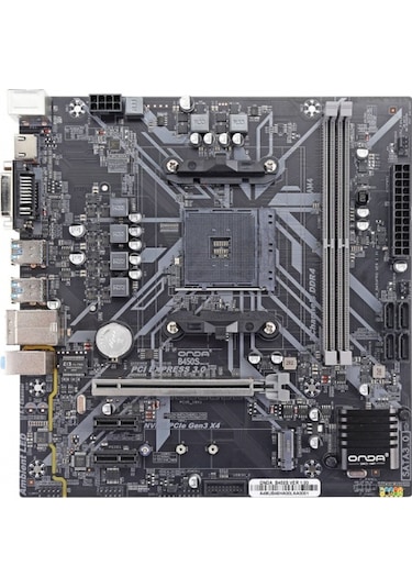 Arktek Alpha Force AK-B450M EG AMD B450 3000 MHz Soket AM4 Micro ATX Anakart