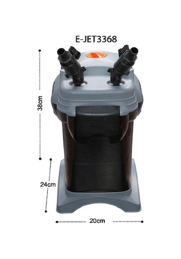 Jet 3368 Dış Filtre 1650 L/H