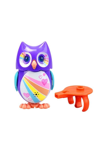 Mini Hoot Sevimli Baykuş - Mor