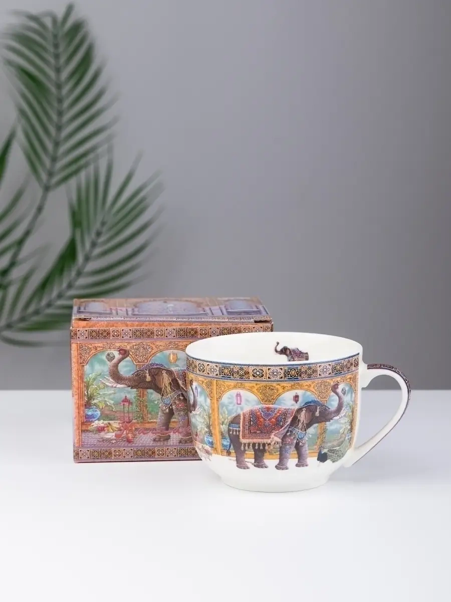 Gift'n'home Çay Ve Çorba İçin Büyük Kupa Harika Bir Hediye. 37861305 Kahverengi