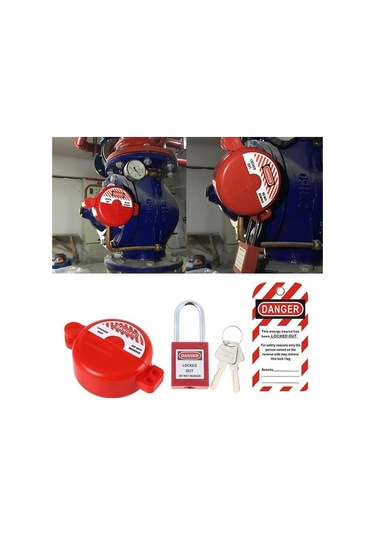 Besthome1 Suntek Endüstriyel Propan Tankı Vana Kilidi Elektrik, Depolama İçin Güvenli Ve Kullanışlı