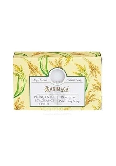 Hanımağa Doğal Pirinç Özlü Beyazlatıcı Sabun 100g Pirinç Özlü