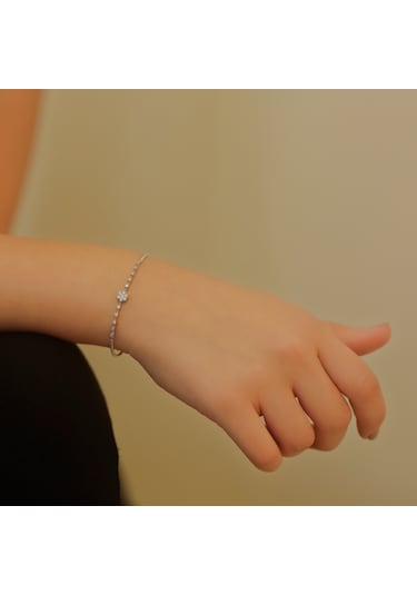 Lova Pırlantalı Çiçek Bileklik -  4070021