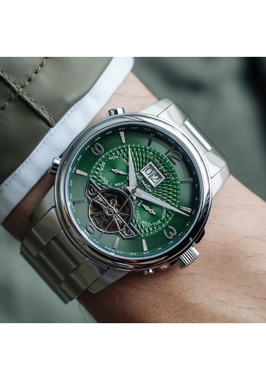 Earnshaw Es-8177-33 Erkek Kol Saati Metalik Gri