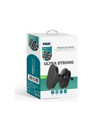 Phixi Basic Ch23 6x Güçlendirilmiş Mıknatıslı Araç İçi Telefon Tutucu-27