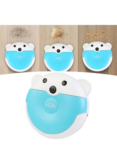 Suntek Profesyonel Taşınabilir Otomatik Elektrikli Süpürge Mavi