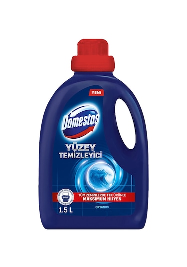 4 Adet Domestos Yüzey Temizleyici 1500 Ml Okyanus Diğer
