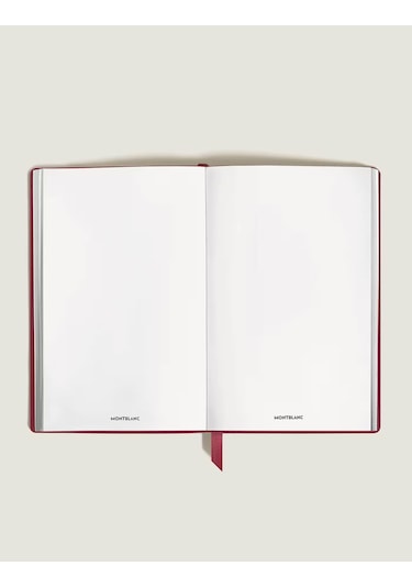 Montblanc Sartorial Deri Kırmızı Küçük Boy Defter 134726