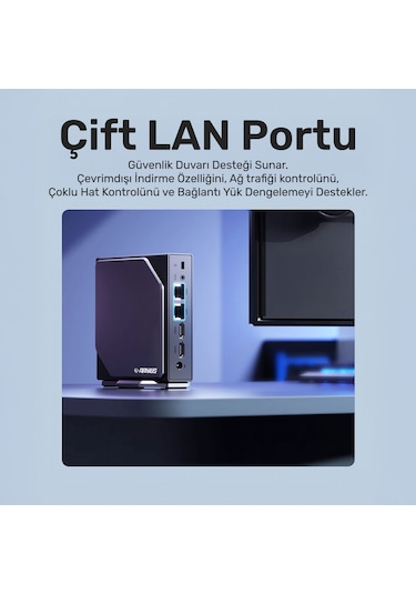 Raxius MP S1-INTELN-SD-N15A006 N150 16 GB 1 TB SSD Free Dos Mini Pc