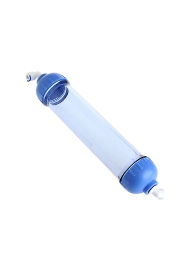 Singree Şeffaf Dıy Su Filtre Kabı - 2 Adet Hızlı Bağlantı Adaptörlü