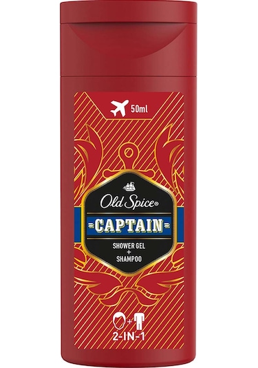 Old Spice Captain Duş Jeli ve Şampuan 50 ML
