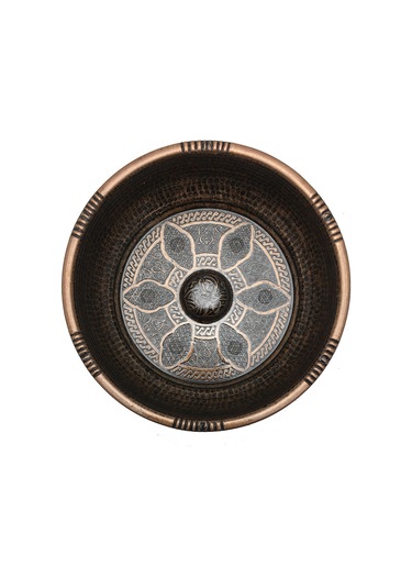 Fkn Ağır Bakır Eskitme Hamam Tası Bakır