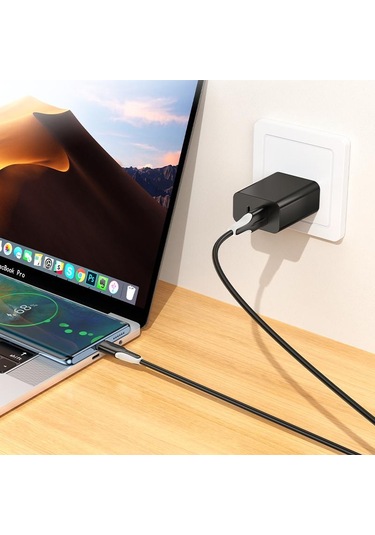 Borofone Bx119 Yeni Usb Usb-c / Tip-c Şarj Veri Kablosu, Uzunluk: 1m Siyah