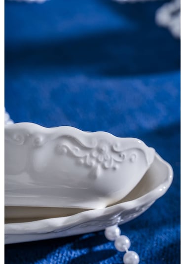 Acar King Zeytin Tabağı - 26 Cm Beyaz