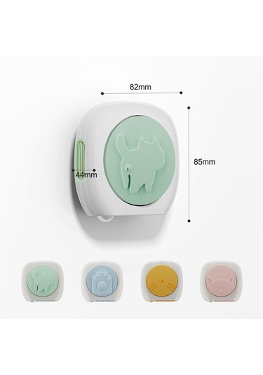 Geeksen Kedi Kumu Kokusu Giderici - Akıllı Antibakteriyel Deodorant Cihazı Yeşil