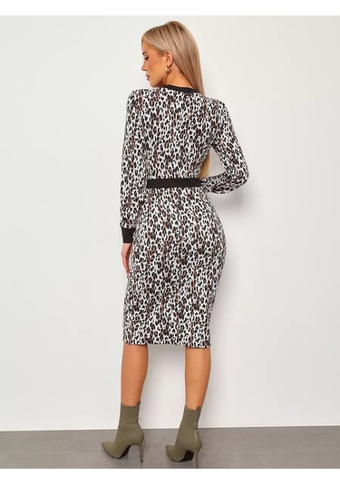 Jetty Ofiste Ve Günlük Kullanım İçin Vücuda Oturan Düz Kesim Elbise 252855631 Siyah