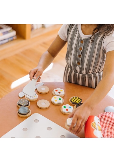 Melissa And Doug Ahşap Kurabiye Seti - Dilimle Ve Pişir
