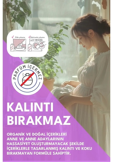 Minoris Mom Organik Sıvı Çamaşır Deterjanı 1 Lt 50 Yıkama