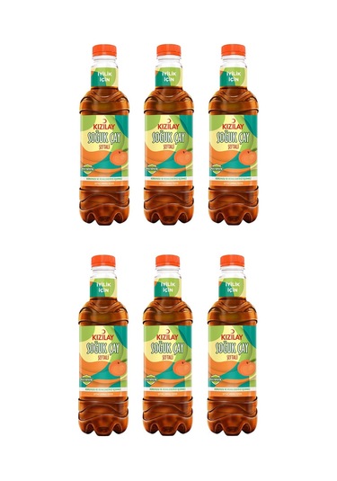 Kızılay Soğuk Çay Şeftali 1 Lt X 6 Adet