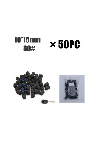 50 Adet Pedikür Bakımı Siyah Zımpara Kapakları Mandrel Pedikür Manikür Ölü Deri Kaldırmak Parlatma Ayak Bakımı Temiz Tırnak Eti Aksesuarları Ordu Yeşil