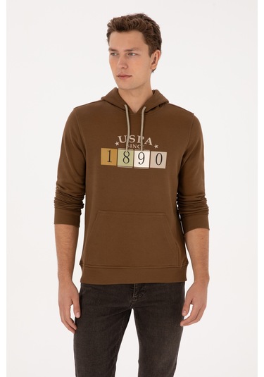 U.s. Polo Assn. Erkek Haki Sweatshirt 50316364-vr027 Haki