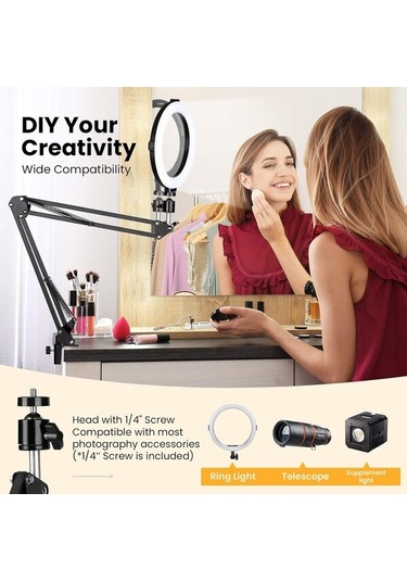 Üst Video Standı, Cep Telefonu İçin Esnek