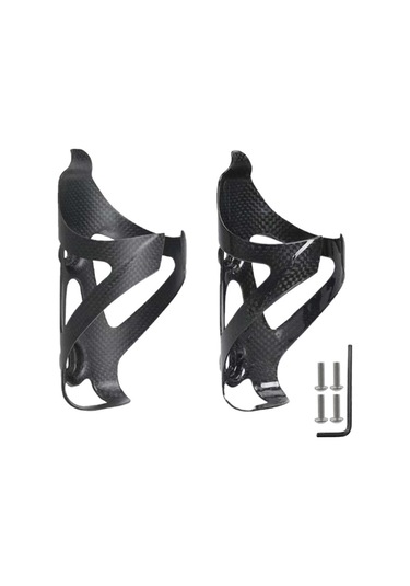 Suntek Karbon Fiber Bisiklet Su Şişesi Kafesi Taşıyıcı Siyah