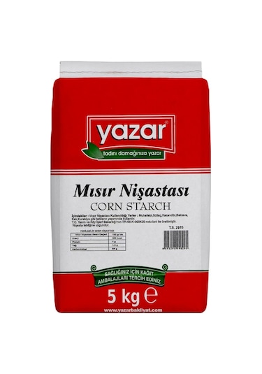 Yazar Mısır Nişastası 5 KG