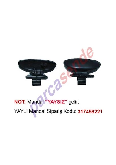 Torpıdo Kapak Acma Kolu Partner-Berlıngo 03-09 Cıtroen C2-C3 02-0
