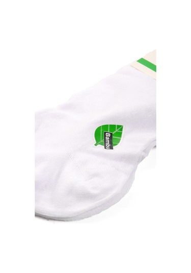 Beyaz Unisex Çorap 24k001 Patik Çorap Beyaz