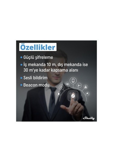 Shelly BLU Button Tough Akıllı Kontrol Butonu